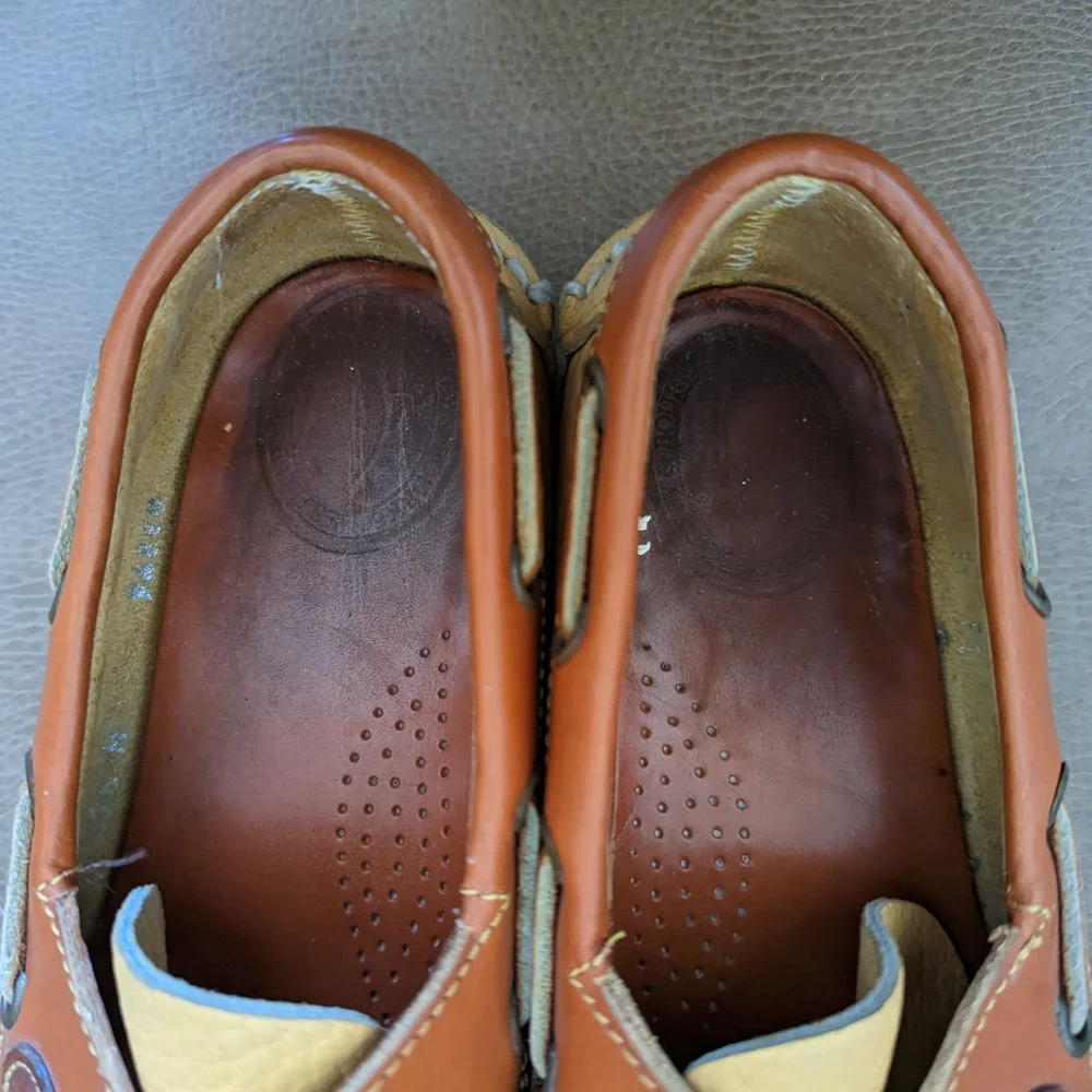 Dooney & Bourke Tan and Brown Loafers - Picture 3 of 8